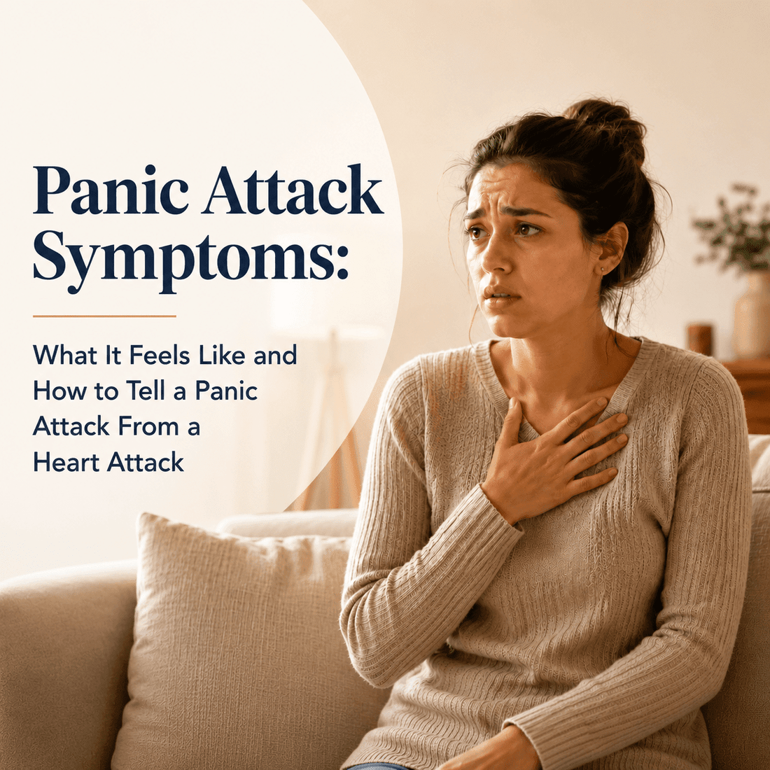 Panic Attack Symptoms: What It Feels Like and How to Tell a Panic Attack From a Heart Attack - NerviCalm